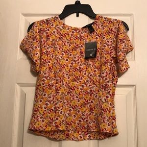 NWT Floral Blouse